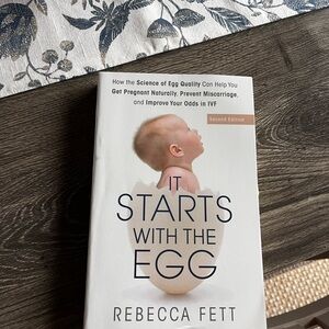 It Starts With The Egg Book by Rebecca Fett Second Edition